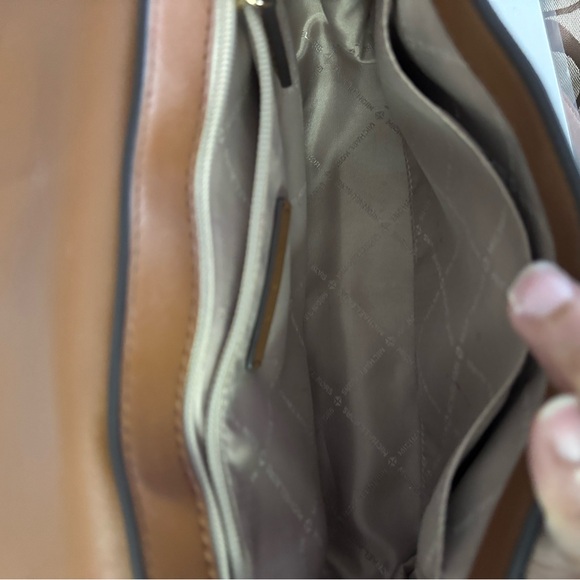 Michael Kors Brown Crossbody Bag with Monogram Print Great condition - Picture 13 of 13